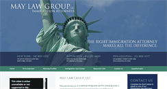 Desktop Screenshot of maylawgroup.com